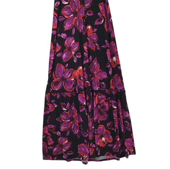 Allen B by Allen Schwartz Floral Print Maxi Dress - Picture 7 of 11